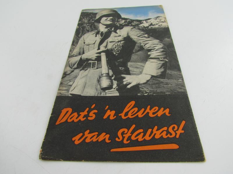 Dutch 'Waffen-SS' Recruitment Flyer/Poster