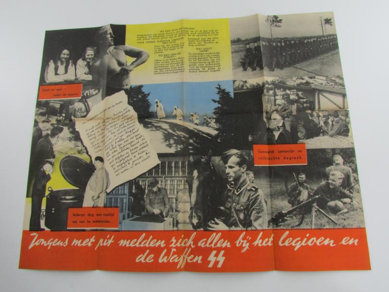 Dutch 'Waffen-SS' Recruitment Flyer/Poster