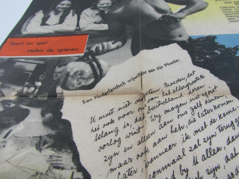 Dutch 'Waffen-SS' Recruitment Flyer/Poster