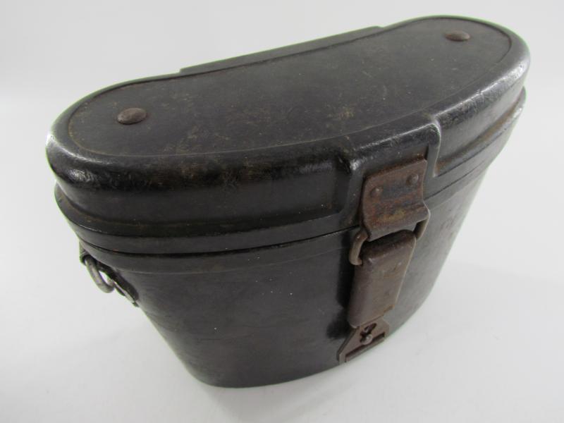 WH/SS 6×30 Dienstglas Case Black Bakelite