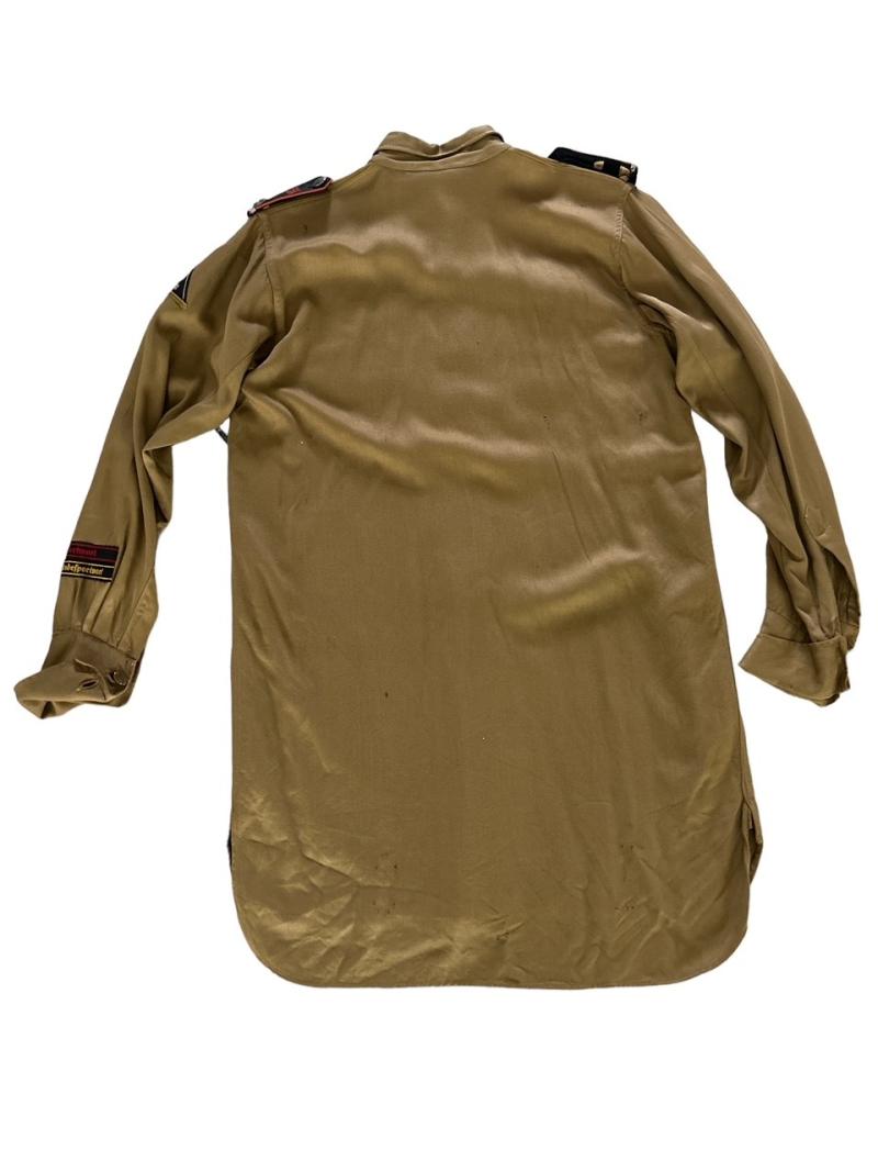 Hitler Youth Service Shirt With Insignia Süd Ost Kärnten