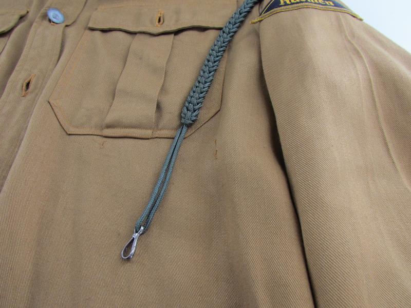 Hitler Youth Service Shirt With Insignia Süd Ost Kärnten