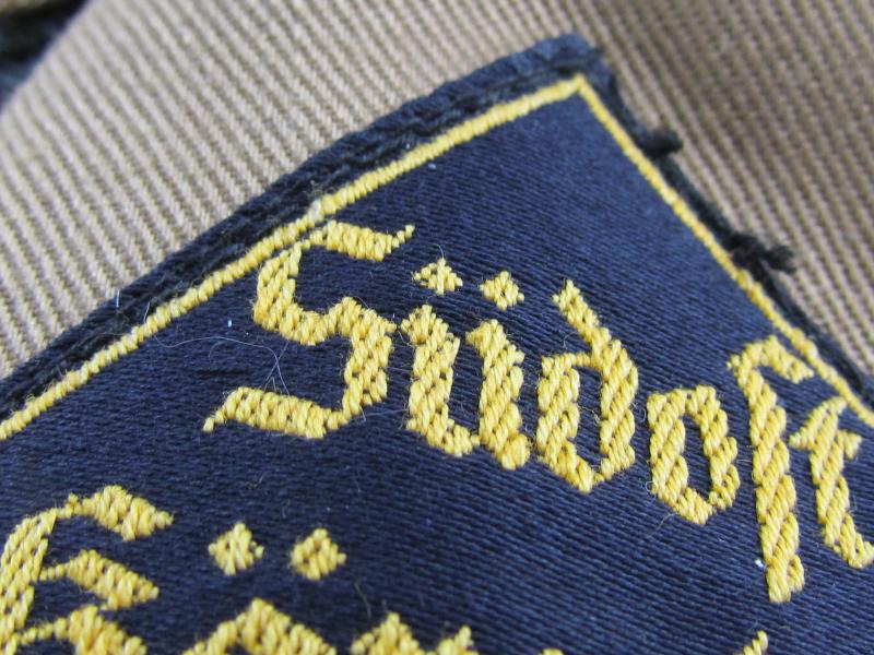Hitler Youth Service Shirt With Insignia Süd Ost Kärnten