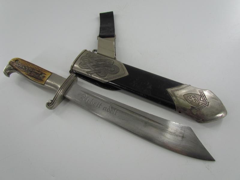 RAD Dagger With Scabbard and Hanger....Matching Numbers