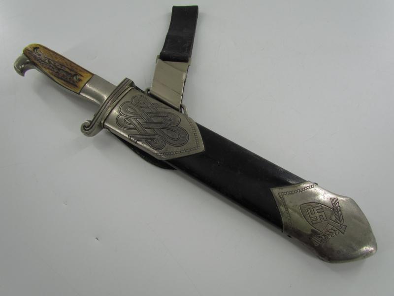 RAD Dagger With Scabbard and Hanger....Matching Numbers