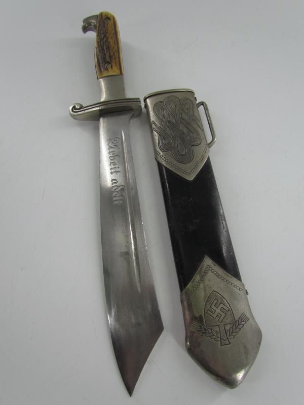 RAD Dagger With Scabbard and Hanger....Matching Numbers