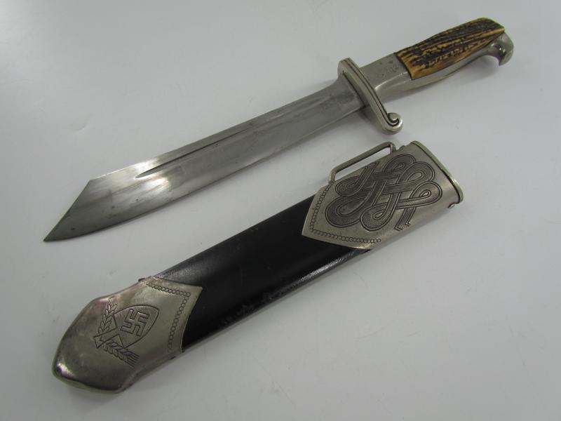 RAD Dagger With Scabbard and Hanger....Matching Numbers