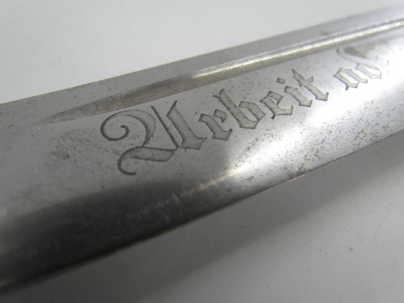 RAD Dagger With Scabbard and Hanger....Matching Numbers