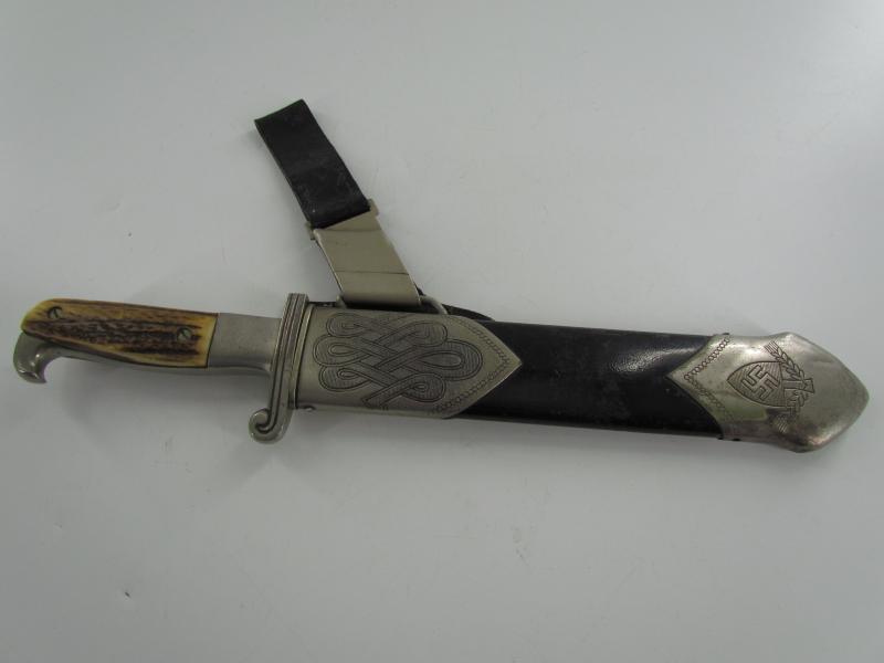 RAD Dagger With Scabbard and Hanger....Matching Numbers