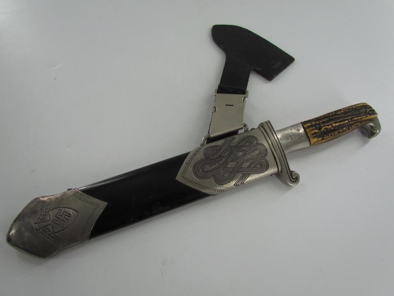 RAD Dagger With Scabbard and Hanger....Matching Numbers