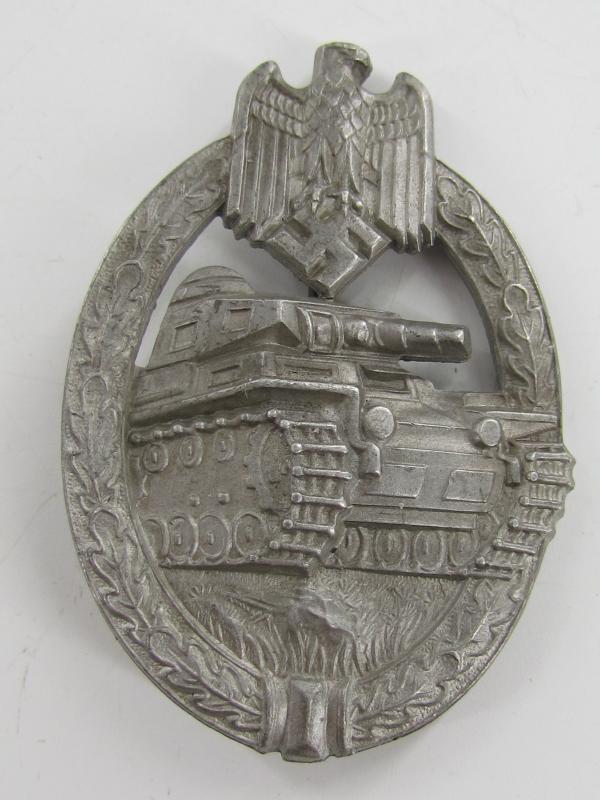 'Panzerkampfabzeichen in Silber' ....Marked HA