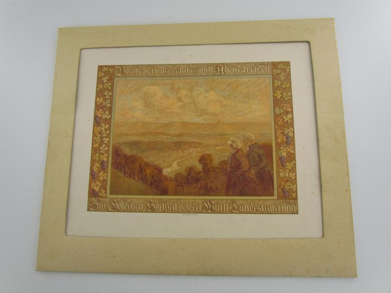 Third Reich Golden Wedding Anniversary Award Grouping 1937