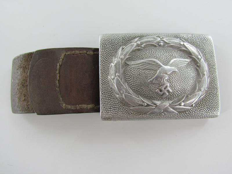 Luftwaffe Alumium Belt Buckle by Franz Reischauer 1939