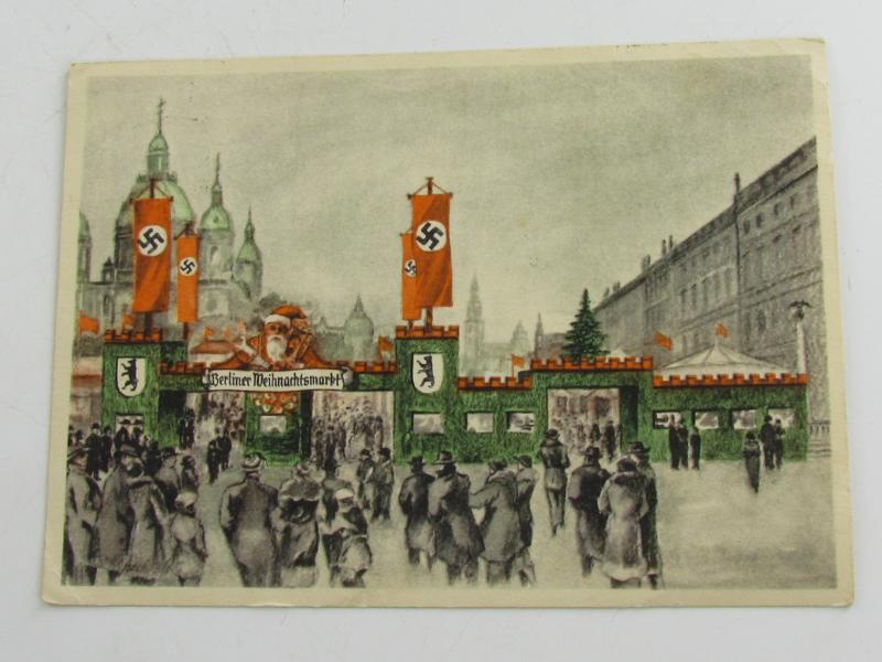 Postcard : 'Berliner Weihnachtsmarkt'