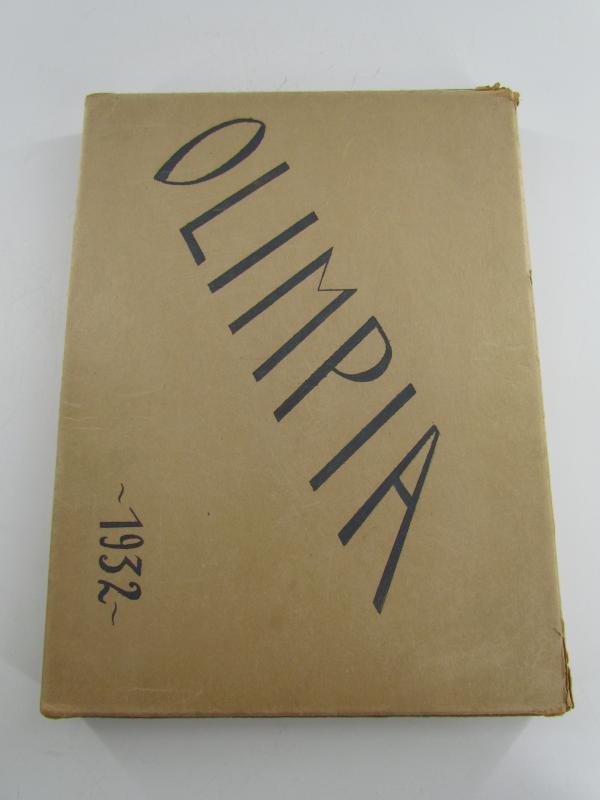 Olympia 1932 Hardbound Book