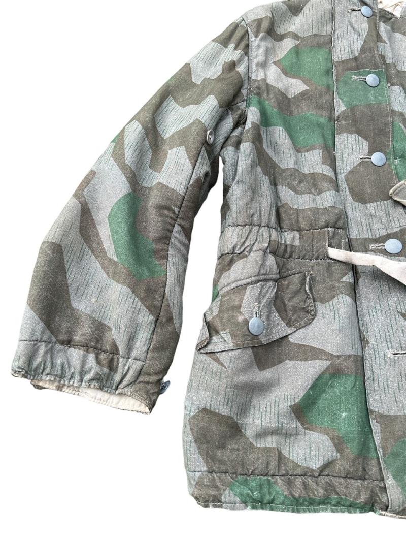 Wehrmacht Reversible Wendejacke in Splittertarn with Rank Tab