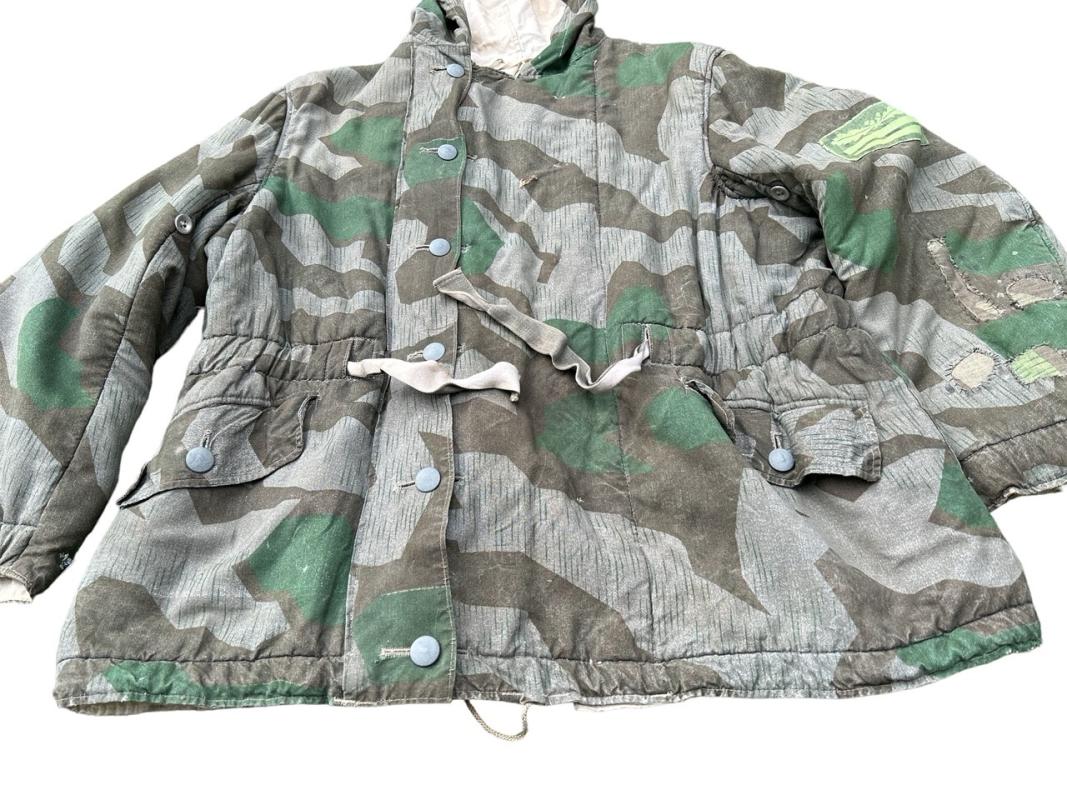 Wehrmacht Reversible Wendejacke in Splittertarn with Rank Tab