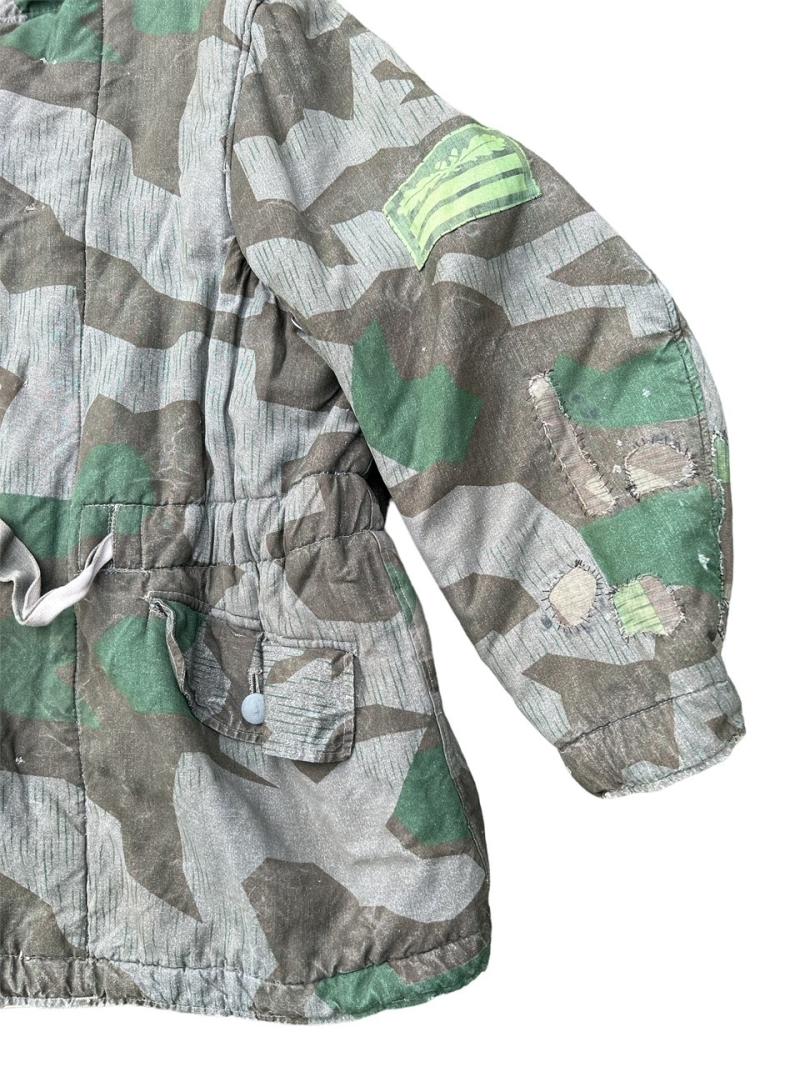 Wehrmacht Reversible Wendejacke in Splittertarn with Rank Tab