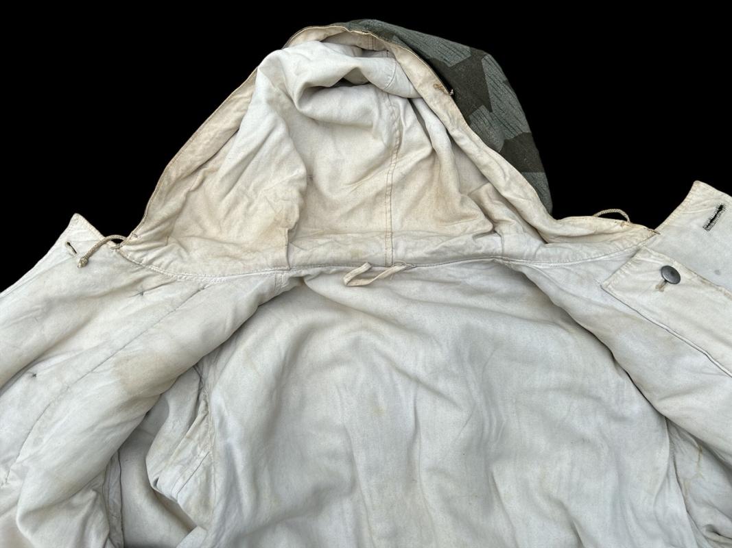 Wehrmacht Reversible Wendejacke in Splittertarn with Rank Tab