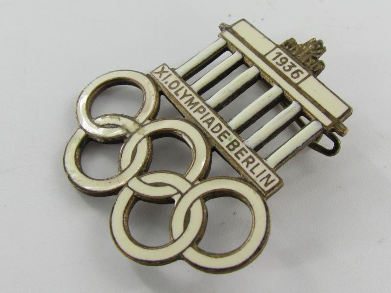 1936 Olympiade Berlin Visitors Badge