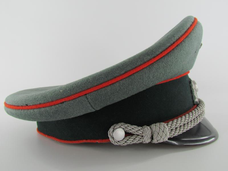 Wehrmacht Heer Artillery Officer Visor Cap...Sonderklasse