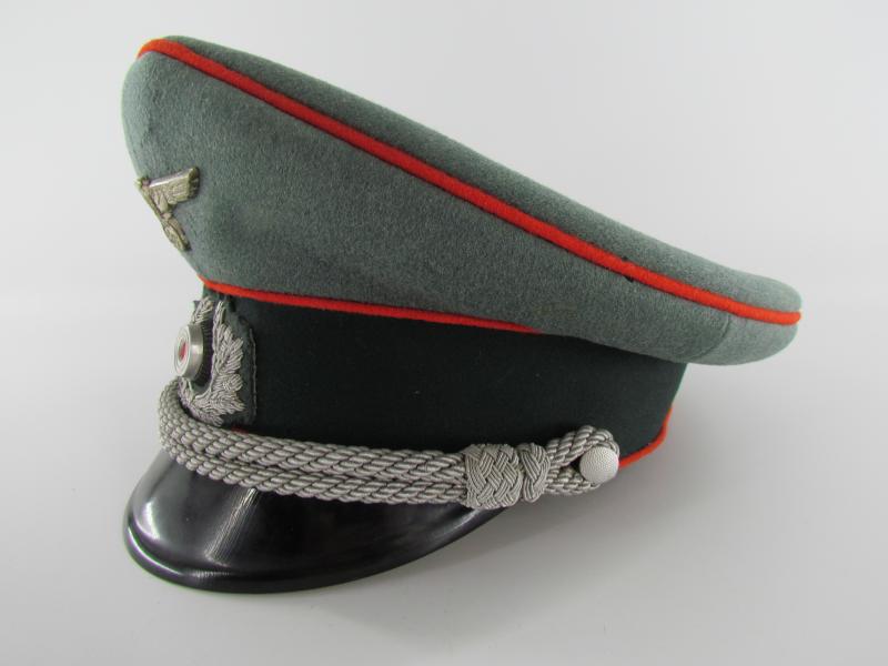 Wehrmacht Heer Artillery Officer Visor Cap...Sonderklasse
