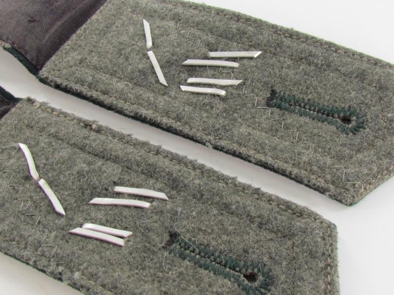 Wehrmacht Gebirgsjäger Regiment 99 M34 NCO Shoulder Boards
