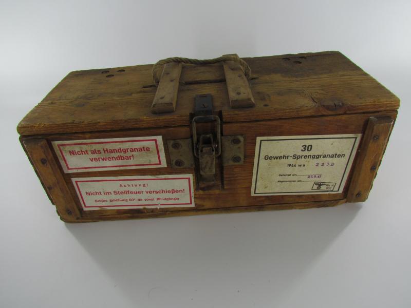 Wehrmacht K98 Rifle Grenade Case