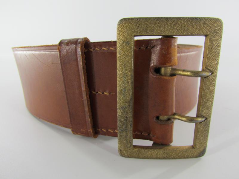 Political Double-Claw Officers Belt & Buckle