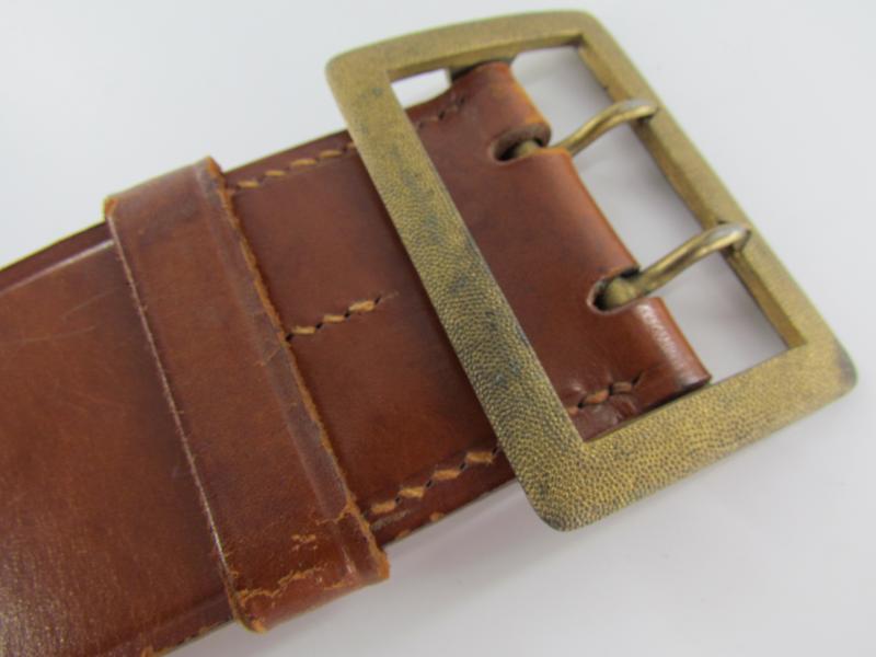 Political Double-Claw Officers Belt & Buckle