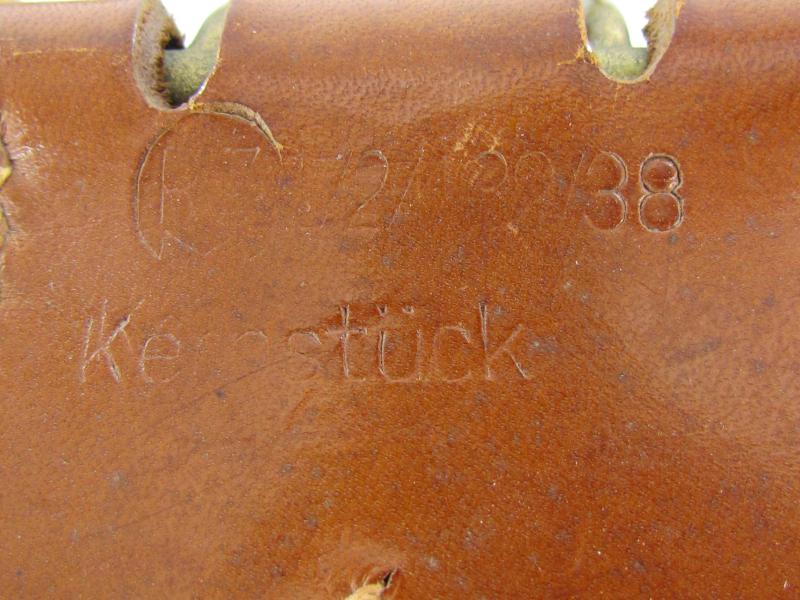 Political Double-Claw Officers Belt & Buckle