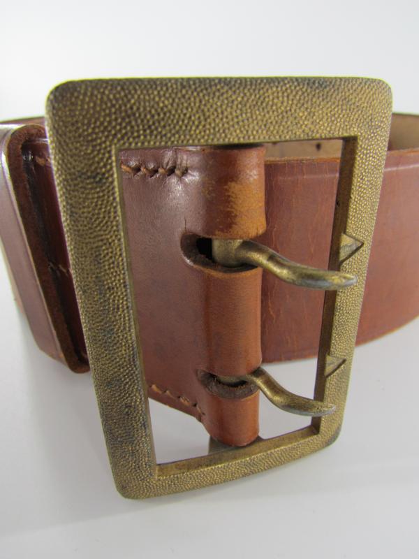 Political Double-Claw Officers Belt & Buckle