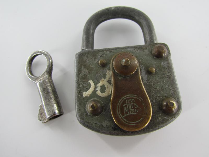 German Padlock made by Burg With Key