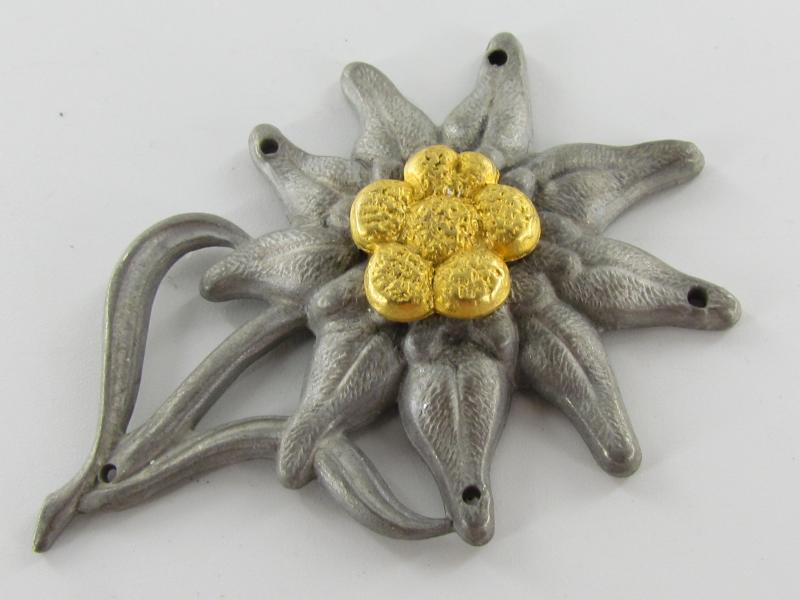 Wehrmacht (Heer) Mountain Trooper's Cap Badge