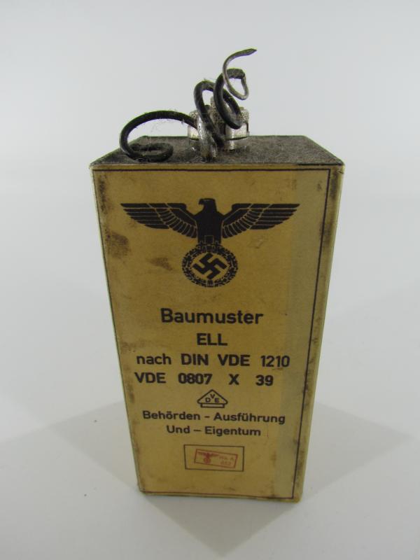 German FF33 field phone battery