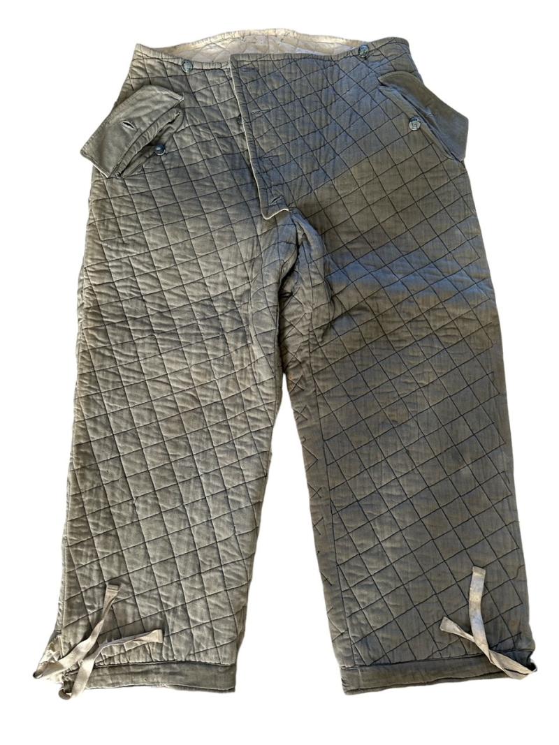 Luftwaffe Fallschirmjäger Squere Guilted Winter Trousers