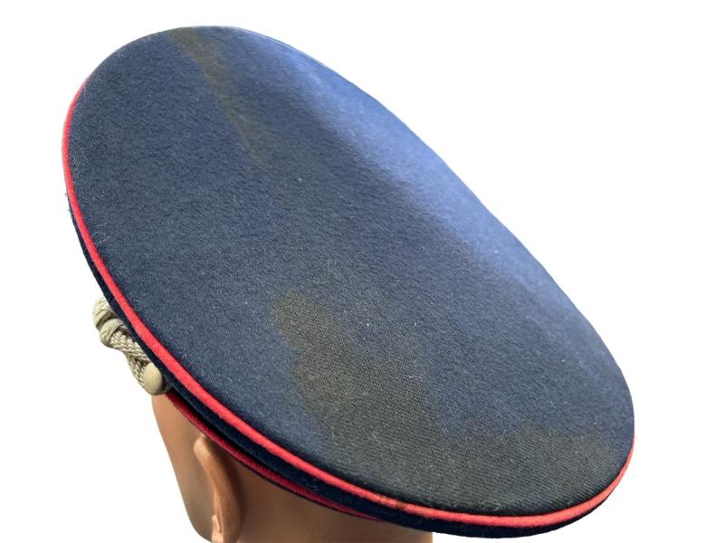 German Fire Police ( Feuerlösch Polizei ) Officer Visor Cap