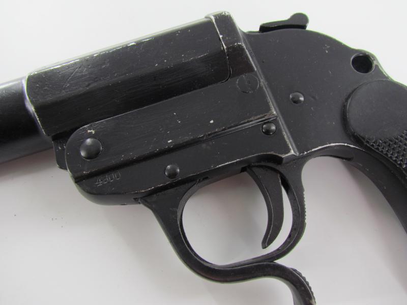 LP34 Aluminum flare gun marked AC40