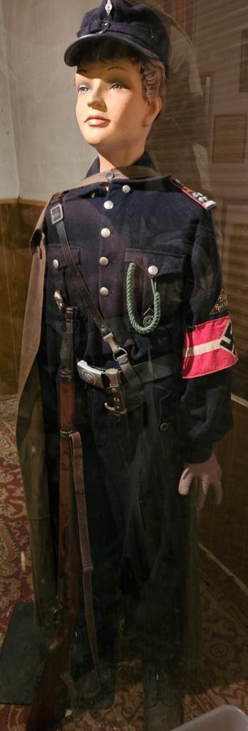 Vintage mannequin of a young boy