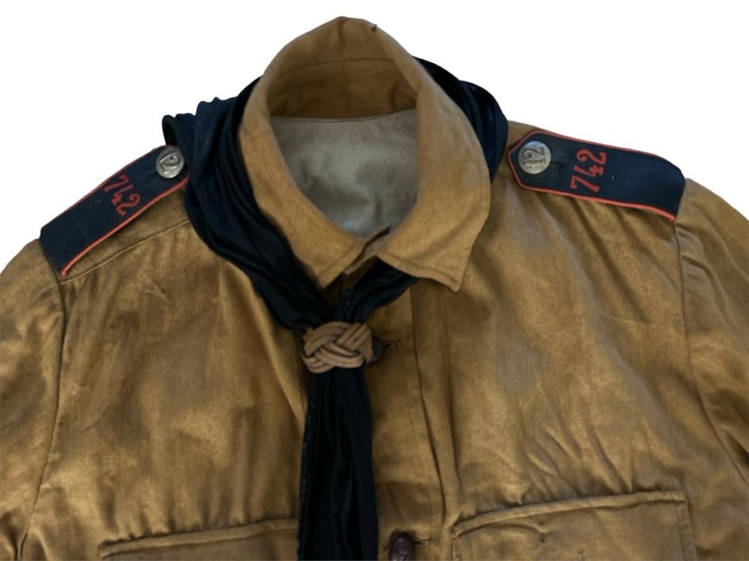 Hitler Youth Service Shirt With Insignia