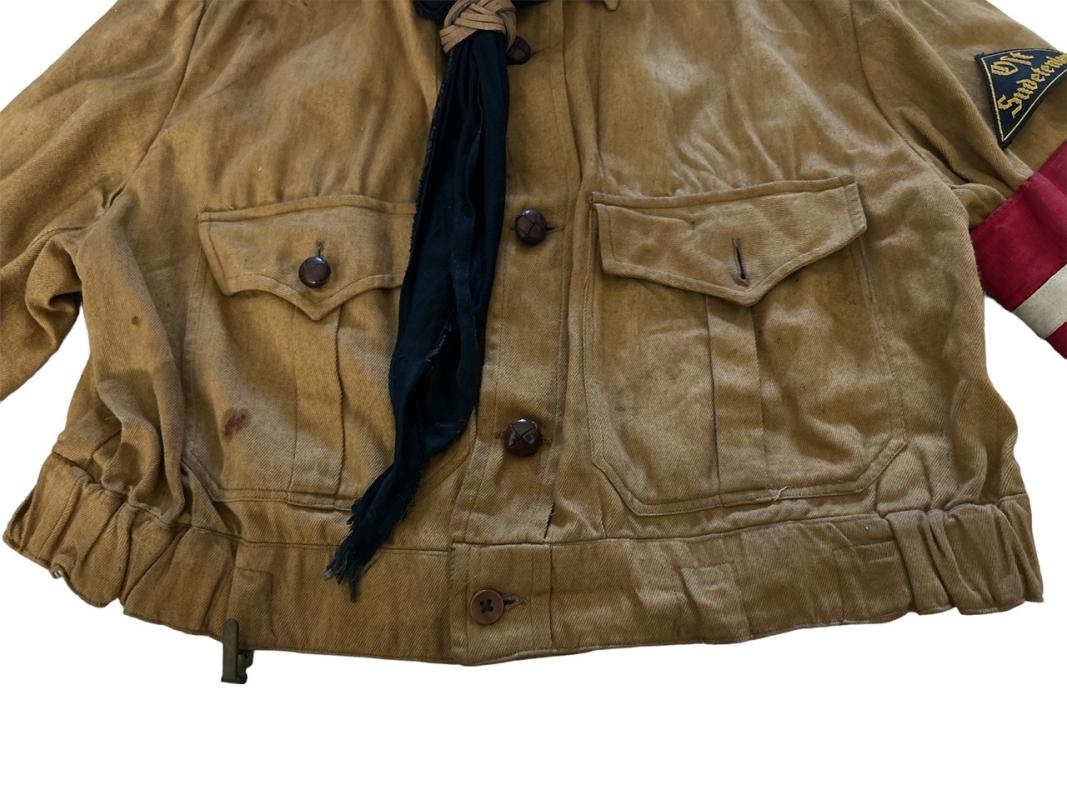 Hitler Youth Service Shirt With Insignia