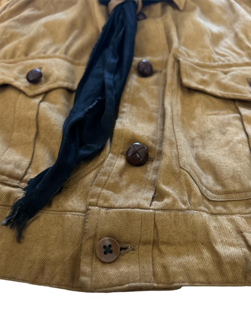 Hitler Youth Service Shirt With Insignia