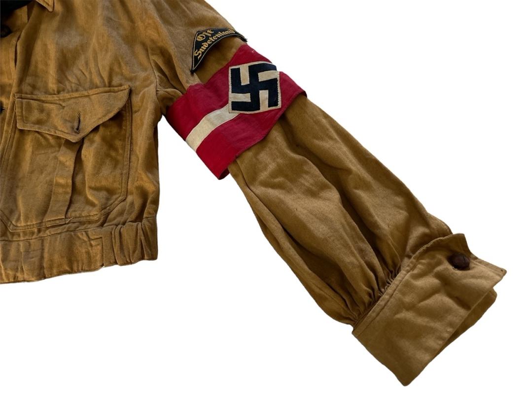 Hitler Youth Service Shirt With Insignia