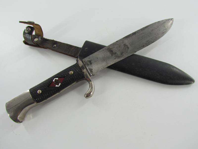 Hitler Youth Dagger by Ed Wüsthof with Motto