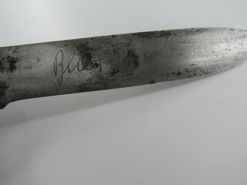 Hitler Youth Dagger by Ed Wüsthof with Motto