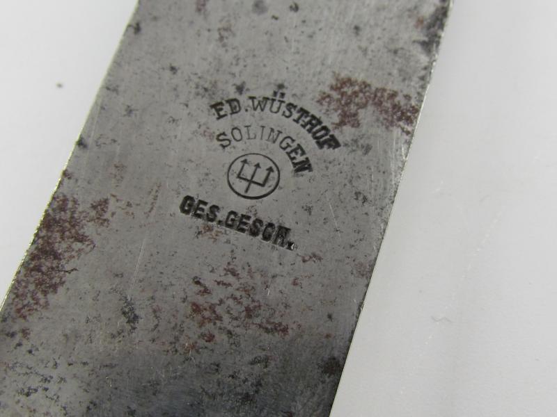 Hitler Youth Dagger by Ed Wüsthof with Motto