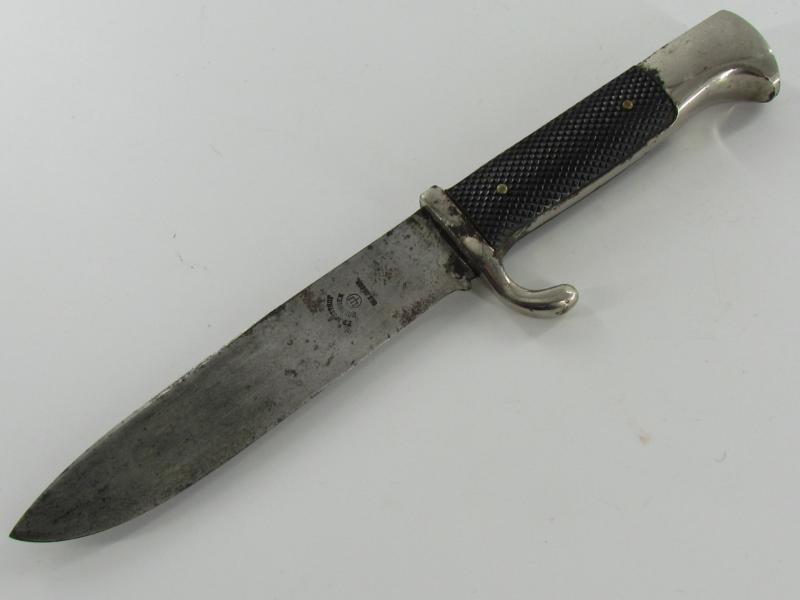 Hitler Youth Dagger by Ed Wüsthof with Motto