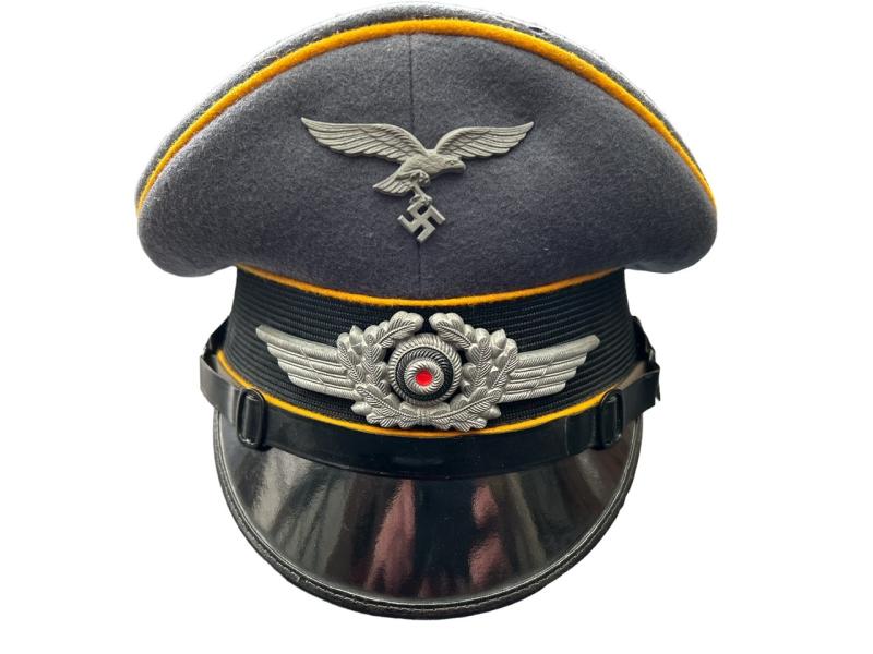 Luftwaffe EM/NCO visor cap for Pilot or Fallschirmjäger by Extra Klasse