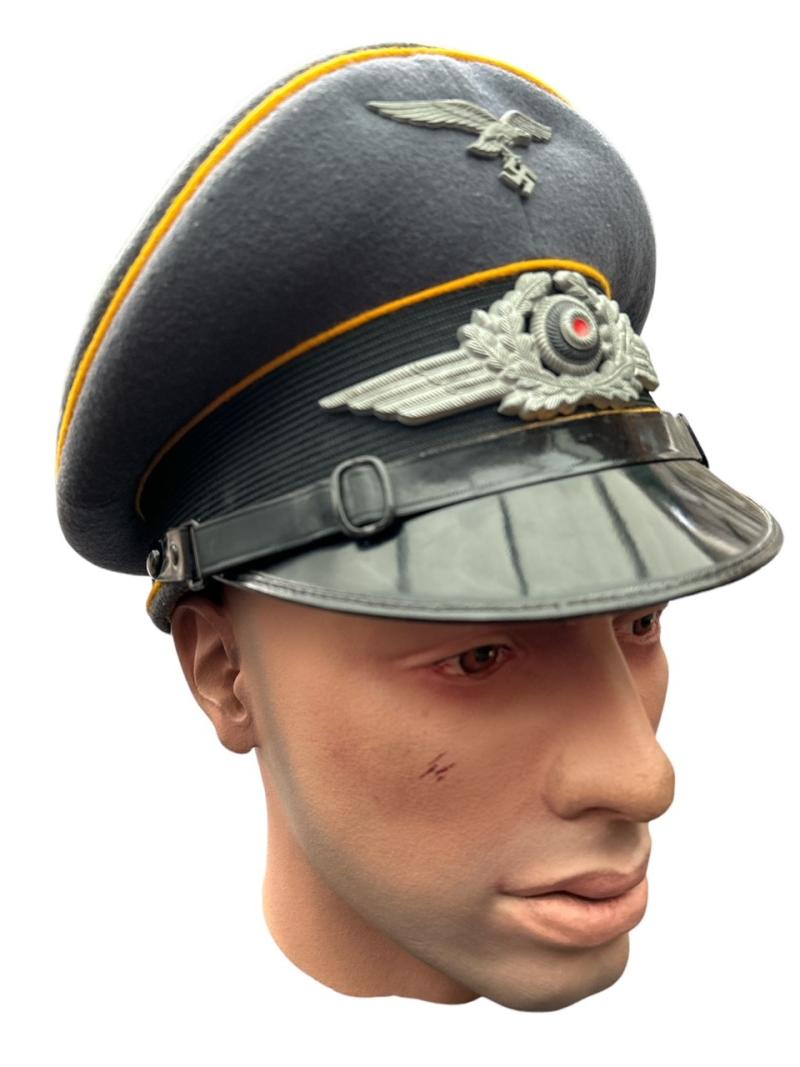 Luftwaffe EM/NCO visor cap for Pilot or Fallschirmjäger by Extra Klasse
