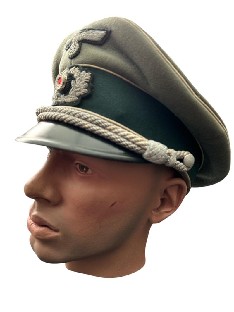 Wehrmacht Infantry Officer's Visor Cap